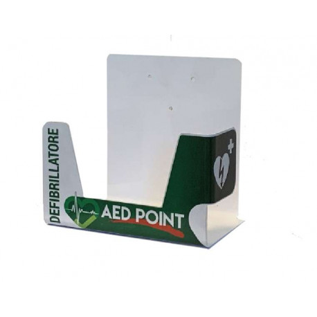 Supporto univ. A muro per defibrillatore