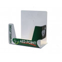 Supporto univ. A muro per defibrillatore