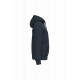 Felpa unisex ecosostenibile con zip foderata in sherpa NS460 Native Spirit
