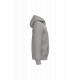 Felpa unisex ecosostenibile con zip foderata in sherpa NS460 Native Spirit