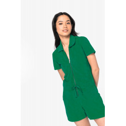 Tuta corta donna ecosostenibile in spugna NS5002 Native Spirit