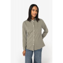 Camicia donna ecosostenibile slavata vintage look NS503 Native Spirit