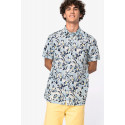 Camicia uomo con stampa vegetale NS530 Native Spirit