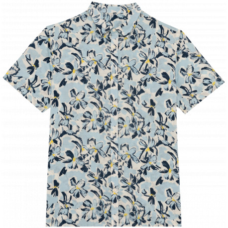Camicia uomo con stampa vegetale NS530 Native Spirit