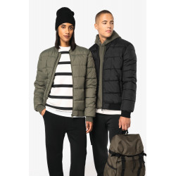 Giacca unisex ecosostenibile trapuntata con collo college NS613 Native Spirit