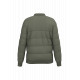 Giacca unisex ecosostenibile trapuntata con collo college NS613 Native Spirit
