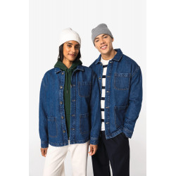 Giacca di jeans unisex ecosostenibile con spalle spioventi NS614 Native Spirit