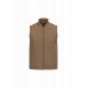 Bodywarmer ecologico unisex imbottito in twill con collo teddy NS623 Native Spirit