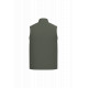 Bodywarmer ecologico unisex imbottito in twill con collo teddy NS623 Native Spirit