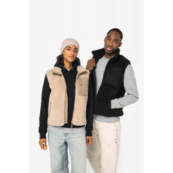 Bodywarmer unisex ecosostenibile in sherpa NS624 Native Spirit