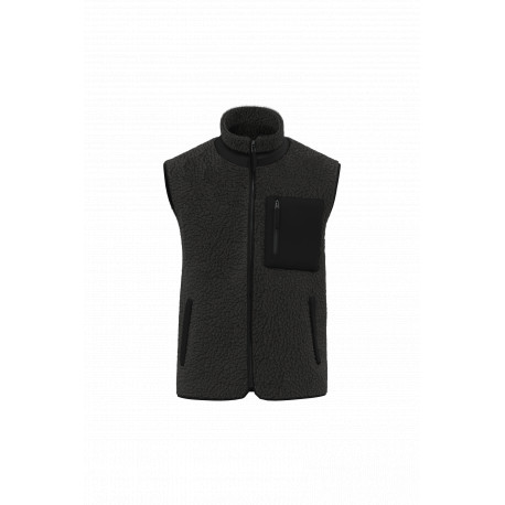 Bodywarmer unisex ecosostenibile in sherpa NS624 Native Spirit
