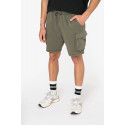 Pantaloncini cargo uomo ecosostenibili slavati vintage look French Terry NS717 Native Spirit