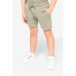 Short ragazzo ecosostenibili in spugna NS718 Native Spirit