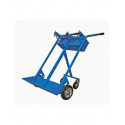 Carrello portabombola gas 4 ruote 720x1250 mm