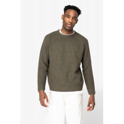Pullover uomo ecosostenibile a maglia grossa NS911 Native Spirit