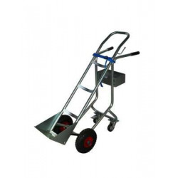 Carrello portaombola gas monoposto 4 ruote
