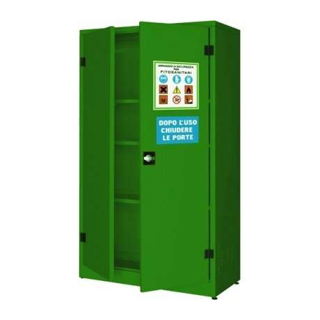 Armadio componibile per fitosanitari 1075x500x1850 mm
