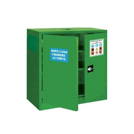 Armadio monoblocco per fitosanitari 1000x460x1000 mm