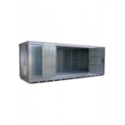 Container per esterni porta a battente 5170x2100x2390 mm
