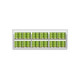 Container stoccaggio 36/48 fusti su scaffale 8920x1680x2990 mm