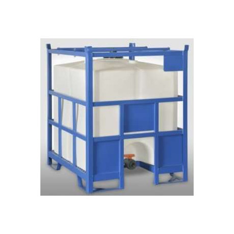 Cisterna per merci pericolose 1000 lt 1045x1250x1310 mm