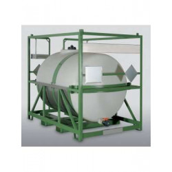 Cisterna per merci pericolose 3000 lt 1570x2390x2000 mm