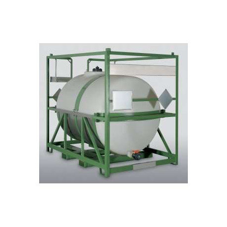 Cisterna per merci pericolose 3000 lt 1570x2390x2000 mm