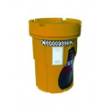 SUPERFUSTO in HDPE da 335 lt 75x105 cm