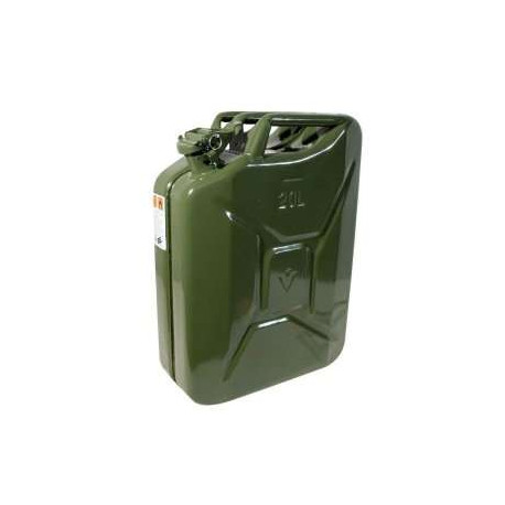 Tanica in metallo 20 lt 35x17x47 cm
