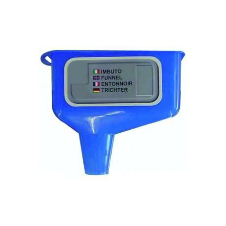 Imbuto per travaso a vaschetta 9,5x17x14+2,3 cm
