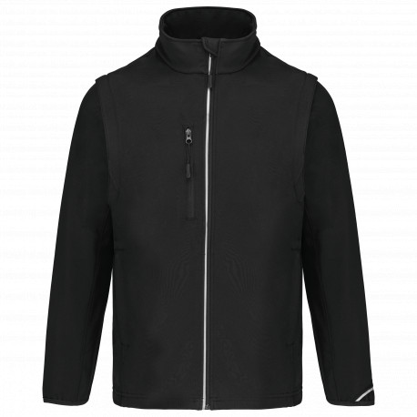 Giacca softshell maniche removibili PA323 PROACT®