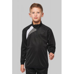 Giacca tuta allenamento bambino zip 1/4 PA329 PROACT®