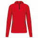 Felpa sportiva con cappuccio zip 1/4 unisex PA360 PROACT®