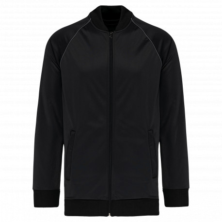 Giacca tuta unisex con zip e colletto rigato PA384 PROACT®