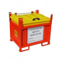Contenitore per rifiuti pericolosi 850 lt 1350x1170x1040 mm