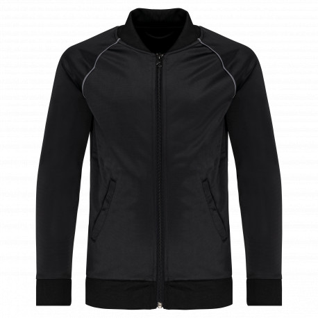 Giacca tuta bambino con zip e colletto rigato PA385 PROACT®