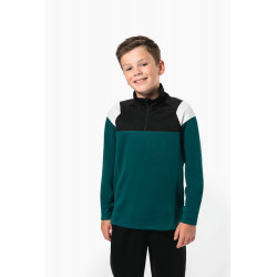 Felpa da allenamento 1/4 zip bambino PA388 PROACT®