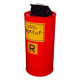 Contenitore raccolta R.U.P. T&F in acciaio 60 lt