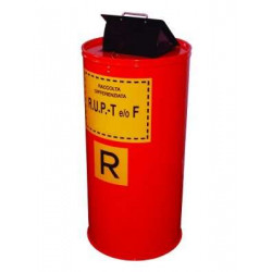 Contenitore raccolta R.U.P. T&F in acciaio 60 lt