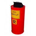 Contenitore raccolta R.U.P. T&F in acciaio 60 lt
