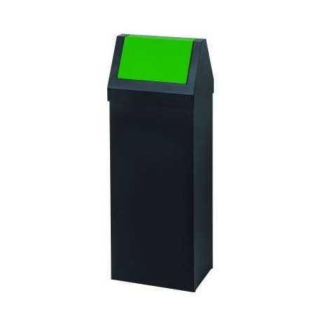 Contenitore basculante in acciaio per rifiuti 50 lt