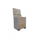 Contenitore “ecostazione” in acciaio 1200 lt