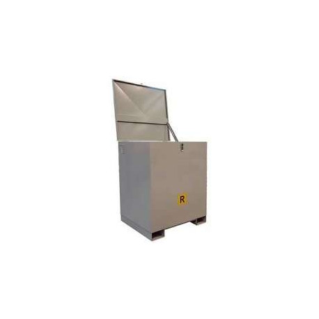 Contenitore “ecostazione” in acciaio 1200 lt