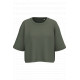 Felpa crop girocollo a maniche corte donna PA394 PROACT®