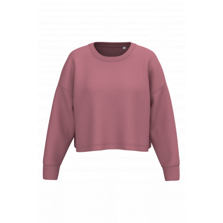Felpa crop girocollo donna PA395 PROACT®