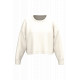 Felpa crop girocollo donna PA395 PROACT®