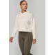 Felpa crop con cappuccio donna PA396 PROACT®