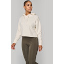 Felpa crop con cappuccio donna PA396 PROACT®