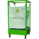 Struttura porta big bag con vasca di Contenimento 1000x1000x1850 mm