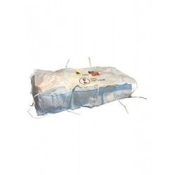 Saccone big bag per lastre e tubi amianto 750 lt 250x125x50 mm
